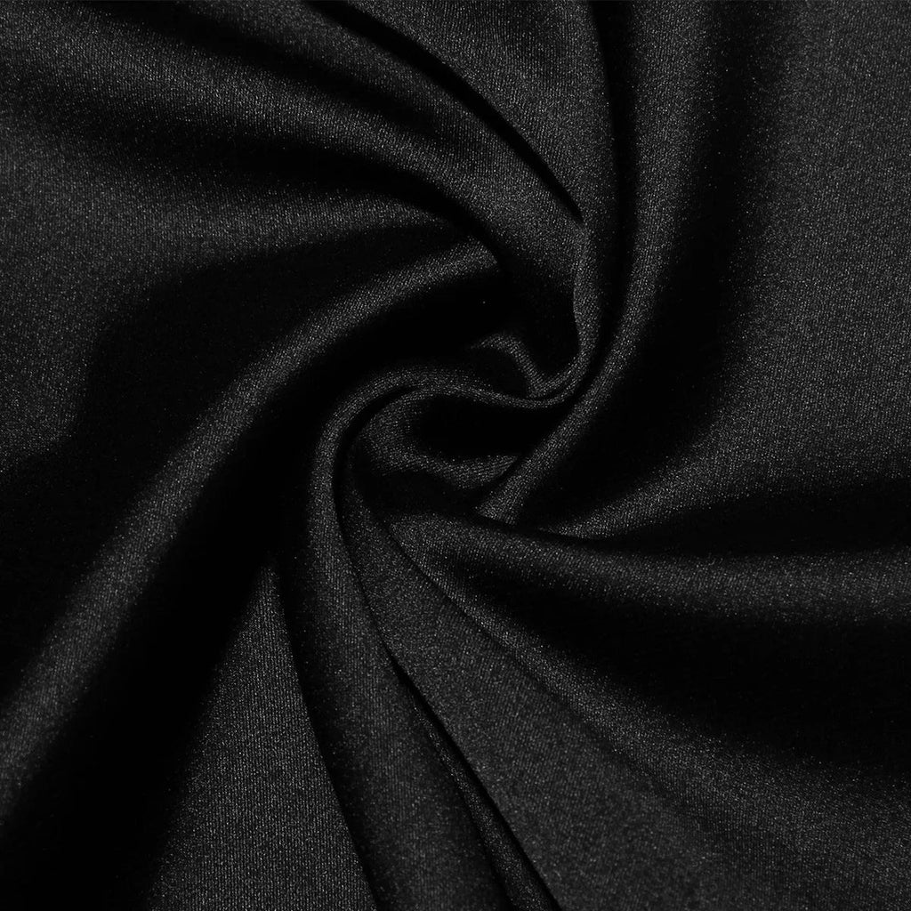 Onyx Lace-Up Faux Leather Midi Dress